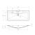 Схема раковины BelBagno BB1000/455-LV-MR-ALR
