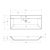 Схема раковины BelBagno BB1000/450-LV-MR-AST