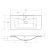 Схема раковины BelBagno BB1000/445-LV-MR-PR