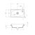 Схема раковины BelBagno BB-460-PM-LVB