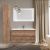 Зеркало с подсветкой BelBagno KRAFT SPC-KRAFT-985-685-TCH-WARM 98.5x68.5, сатин