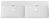 Керамическая раковина с двумя чашами BelBagno BB-8078-120-2