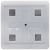 Зеркало с подсветкой BelBagno SPC-CEZ-700-700-LED-BTN 70x70