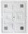 Зеркало с подсветкой BelBagno SPC-GRT-750-800-LED-TCH 75x80