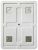 Зеркало с подсветкой BelBagno SPC-GRT-800-800-LED-TCH-WARM 80x80
