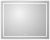 Зеркало с подсветкой BelBagno KRAFT SPC-KRAFT-1000-800-LED-TCH-WARM 100x80, сатин
