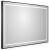 Зеркало с подсветкой BelBagno KRAFT SPC-KRAFT-1000-800-LED-TCH-WARM-NERO 100x80
