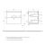 Схема тумбы BelBagno DUE-600-2C-SO-BL-P
