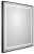 Зеркало с подсветкой BelBagno KRAFT SPC-KRAFT-700-800-LED-TCH-WARM-NERO 70x80