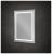 Зеркало с подсветкой BelBagno KRAFT SPC-KRAFT-600-800-SENS-NERO 60x80