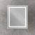 Зеркало с подсветкой BelBagno KRAFT SPC-KRAFT-700-800-SENS-AL 70x80, сатин