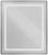 Зеркало с подсветкой BelBagno KRAFT SPC-KRAFT-700-800-SENS-NERO 70x80