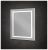 Зеркало с подсветкой BelBagno KRAFT SPC-KRAFT-800-800-SENS-AL 80x80, сатин