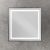 Зеркало с подсветкой BelBagno KRAFT SPC-KRAFT-800-800-SENS-NERO 80x80