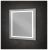 Зеркало с подсветкой BelBagno KRAFT SPC-KRAFT-900-800-SENS-NERO 90x80