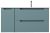 Тумба под раковину BelBagno Etna ETNA-1000-2C-1A-SO-AO-R 100x45,5 подвесная