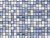 Мозаика L´Antic Colonial «Mosaics» Glass Mix Blue Silver
