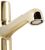 Смеситель для раковины BelBagno Uno UNO-LVM-ORO, глянцевое золото