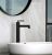 Смеситель для раковины BelBagno Acqua ACQUA-LMC-NERO высокий, черный матовый