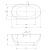 Схема ванны Abber AB9263-1.6