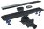 Душевой лоток BelBagno LUCE BB-LD-LUCE-90-NERO 90 см, черный матовый