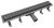 Душевой лоток BelBagno UNO BB-LD-UNO-80-GM 80 см, оружейная сталь