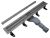 Душевой лоток Cezares LUX LUX-LD-70-GM 70 см, оружейная сталь