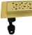 Душевой лоток Cezares RELAX RELAX-LD-80-BORO 80 см, золото брашированное