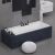 Акриловая ванна Alba Spa Barselona 2.0 BПP0320200100 180x80, белая