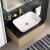 Смеситель для раковины VitrA Minimax Round A4353425EXP высокий, брашированное золото