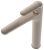 Смеситель для раковины VitrA Root Round A4270734EXP высокий, брашированный никель