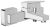 Смеситель для ванны VitrA Minimax Square A43520EXP