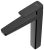 Смеситель для раковины VitrA Root Square A4273336EXP высокий, черный матовый