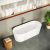 Акриловая ванна VitrA Geo 65380006000 180x80 отдельностоящая, белая
