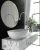 Раковина HOLBI TEFIA 63x34, окраска по RAL снаружи