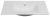 Раковина Oliveeka S90 90x46, белая