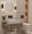 Раковина Oliveeka 9690A 56x38, белая глянцевая