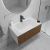 Раковина Oliveeka M115W70 70x46, белая матовая