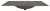 Раковина Oliveeka M115B100 100x46, темно-коричневая