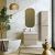 Тумба с раковиной Aqwella Геометрия GE01652MD 65x47 подвесная