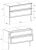 Тумба под раковину ZOV Севилья S100W-KPK 100x45 подвесная