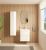 Тумба с раковиной VitrA Mia Plus Round 69816 60x46 подвесная