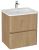Тумба с раковиной VitrA Mia Plus Round 69817 60x46 подвесная