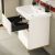 Тумба с раковиной VitrA Sento 60822 54x44 подвесная
