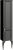 Шкаф-пенал Aqwella Ладонна LAD0504BLK 40x185