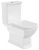 Унитаз-компакт VitrA Serenada 9722B003-7203, белый с сиденьем и бачком