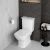 Унитаз-компакт VitrA Serenada 9722B003-7203, белый с сиденьем и бачком