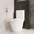 Унитаз-компакт VitrA Sento 9830B003-7204, белый с сиденьем и бачком