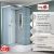 Душевая кабина AvaCan D3010LED 100x100 с гидромассажем