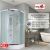 Душевая кабина AvaCan EM2080 80x80 с верхним душем